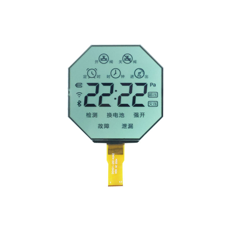 अष्टकोनी विभाग LCD